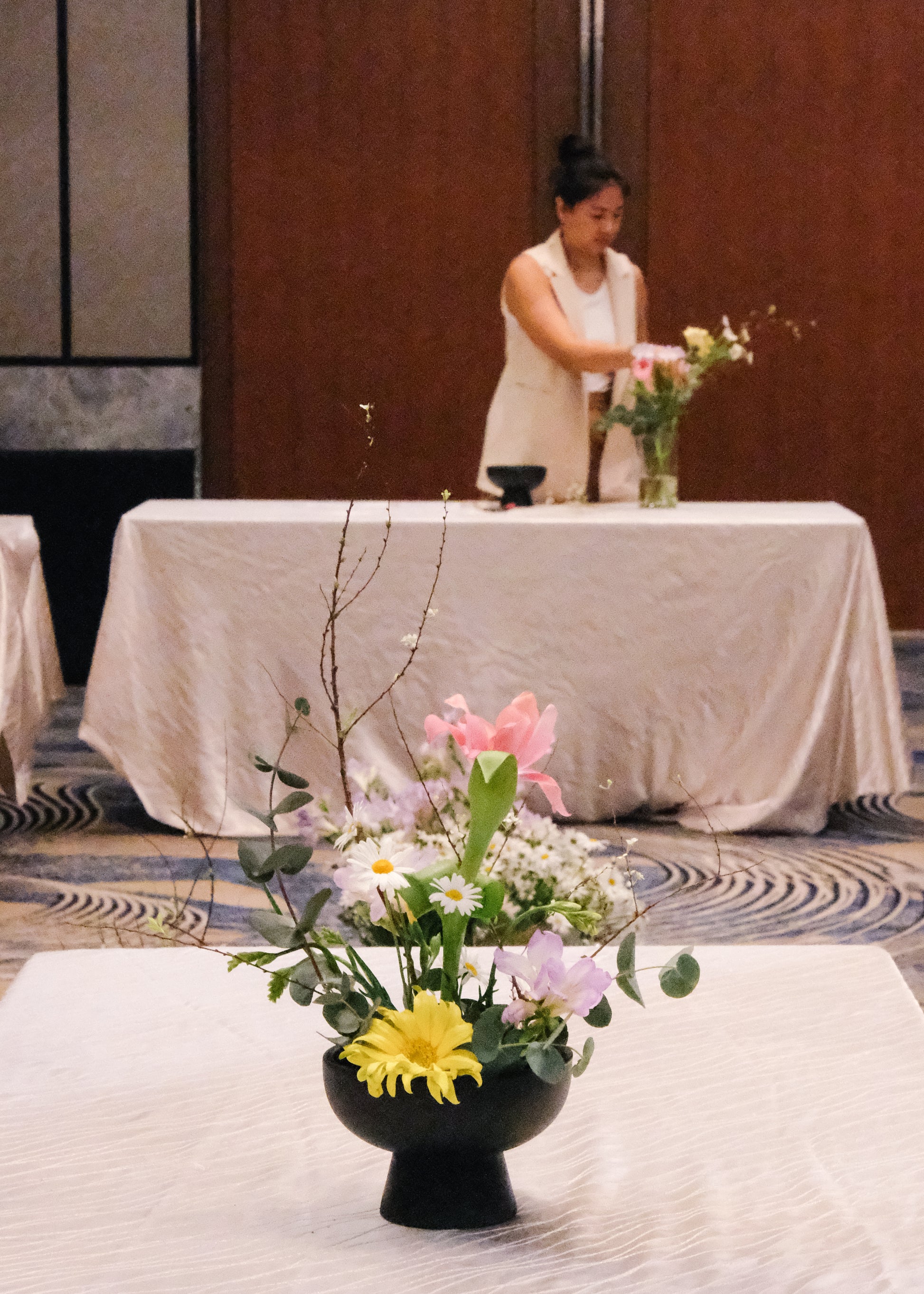 ikebana class singapore amytfleur teaching