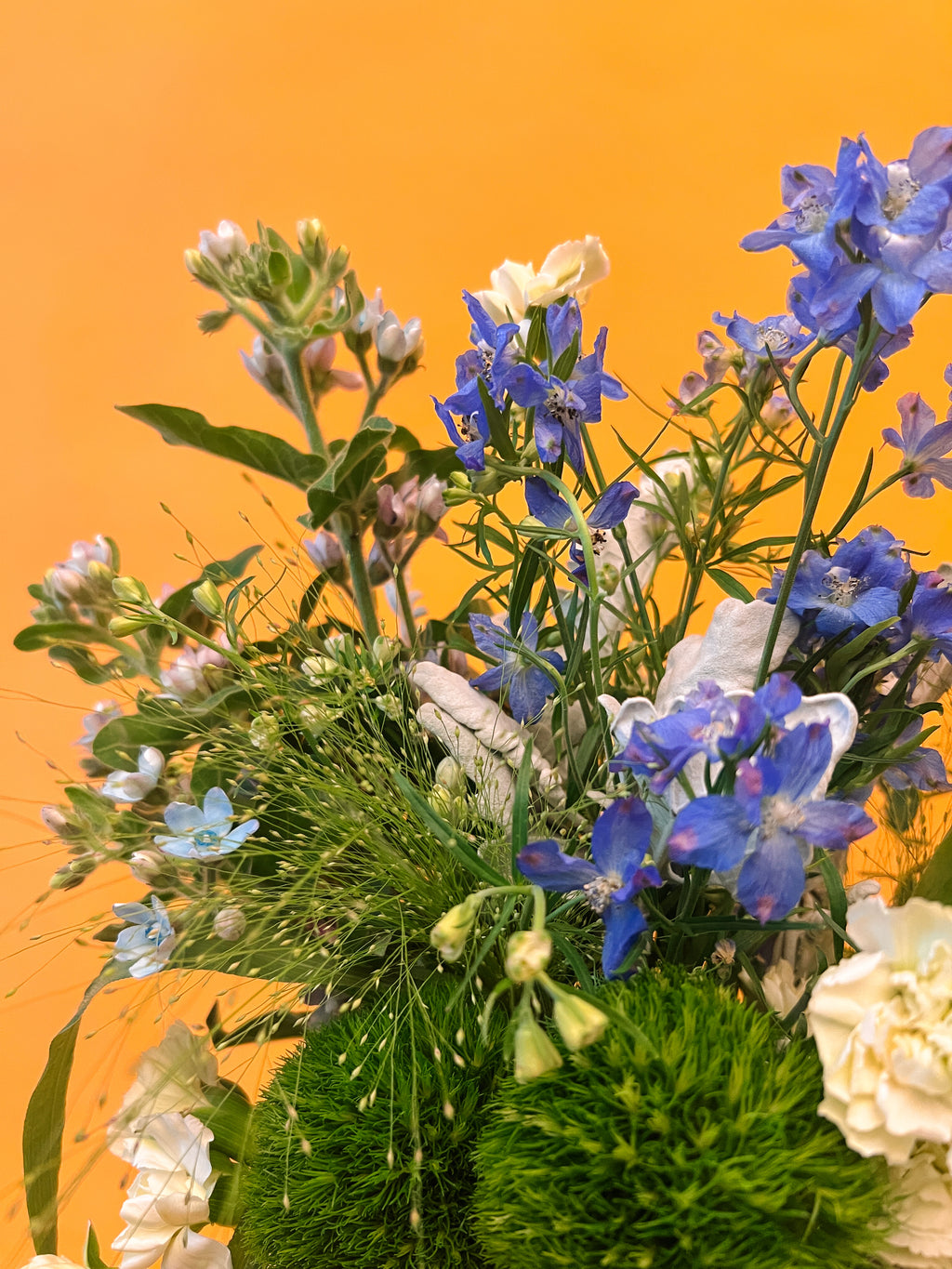 Flower for Men bouquet close up