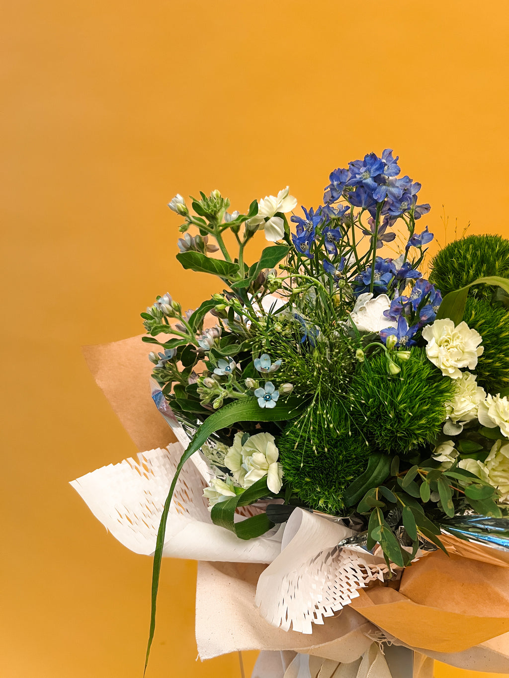 Flower for Men bouquet side