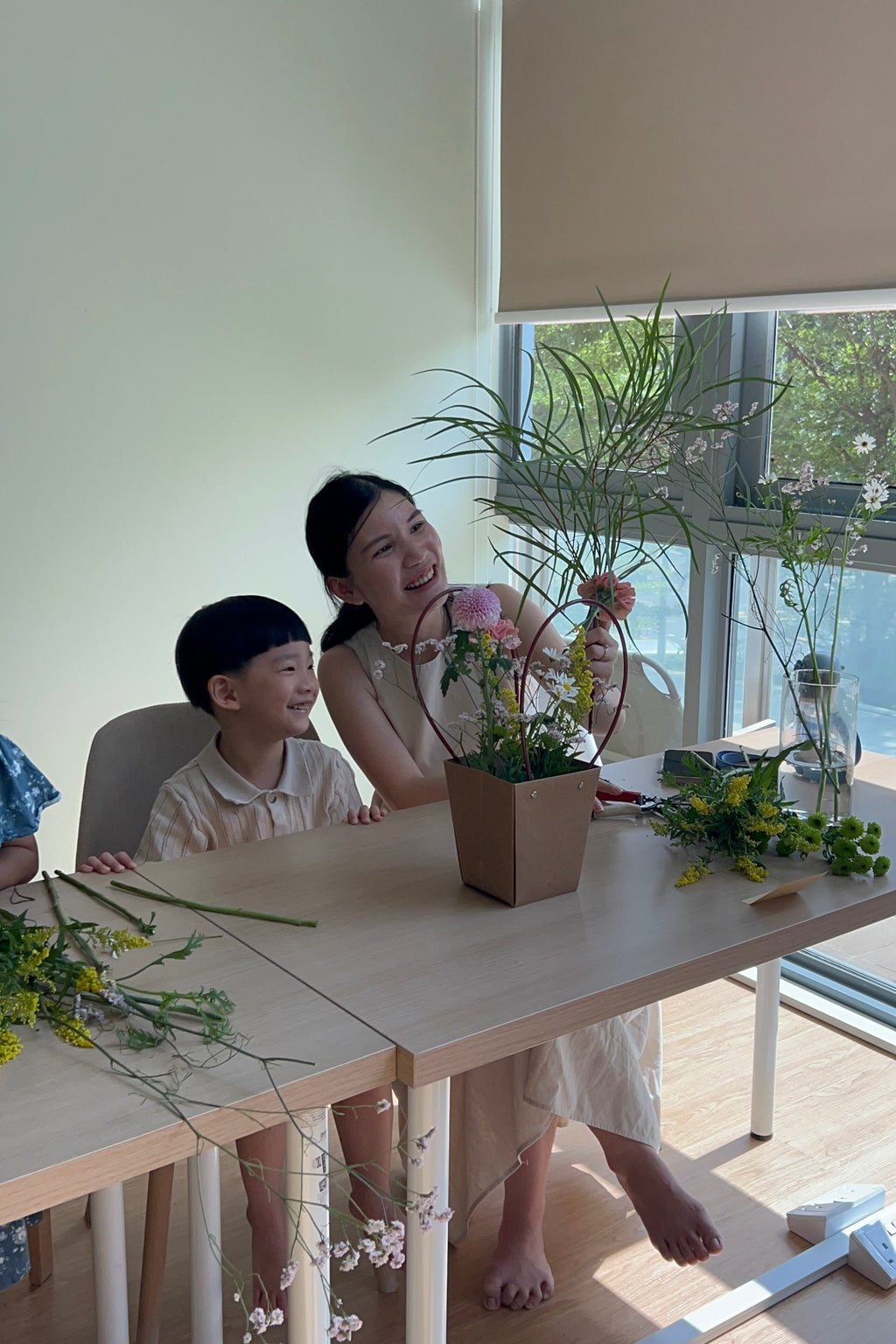 Parent-Child Flower Arrangement Workshop