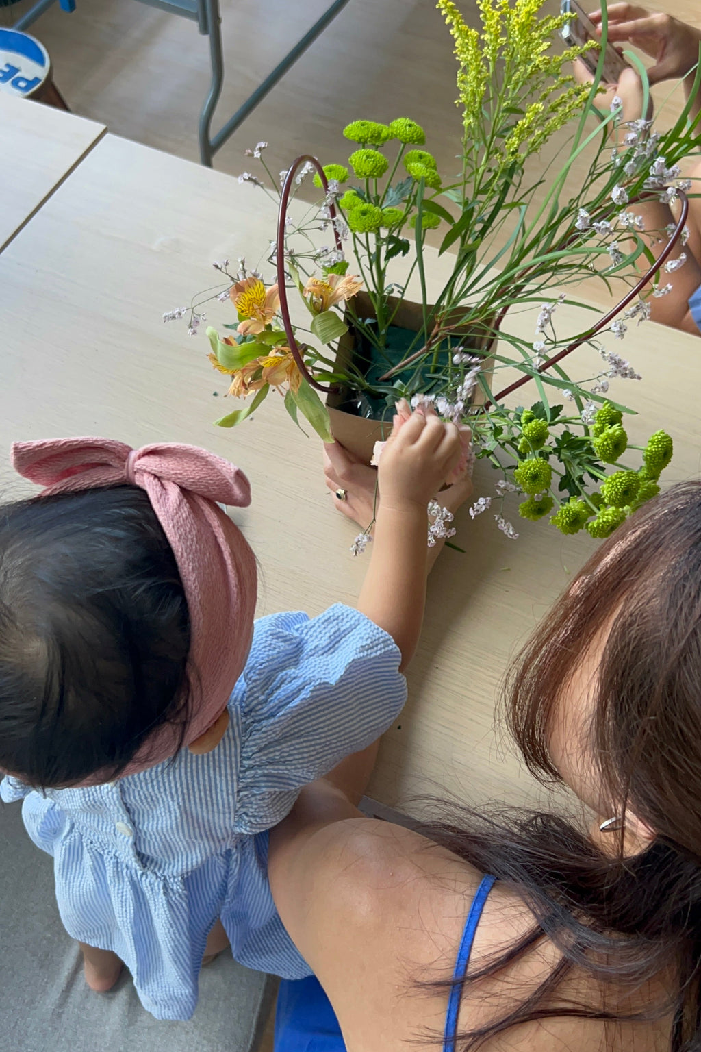 Parent-Child Flower Arrangement Workshop