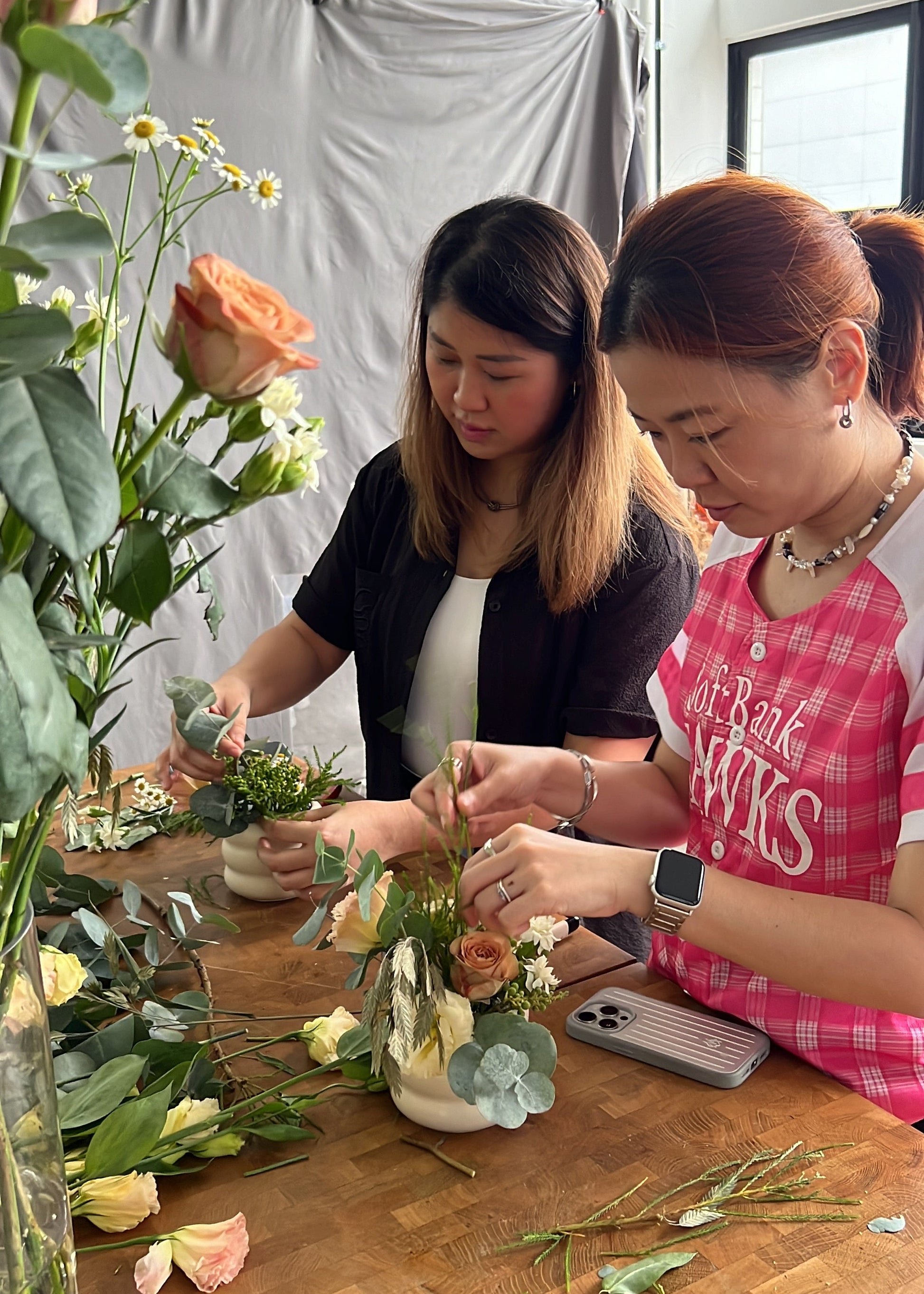 Basic Vase Floral Arrangement Workshop