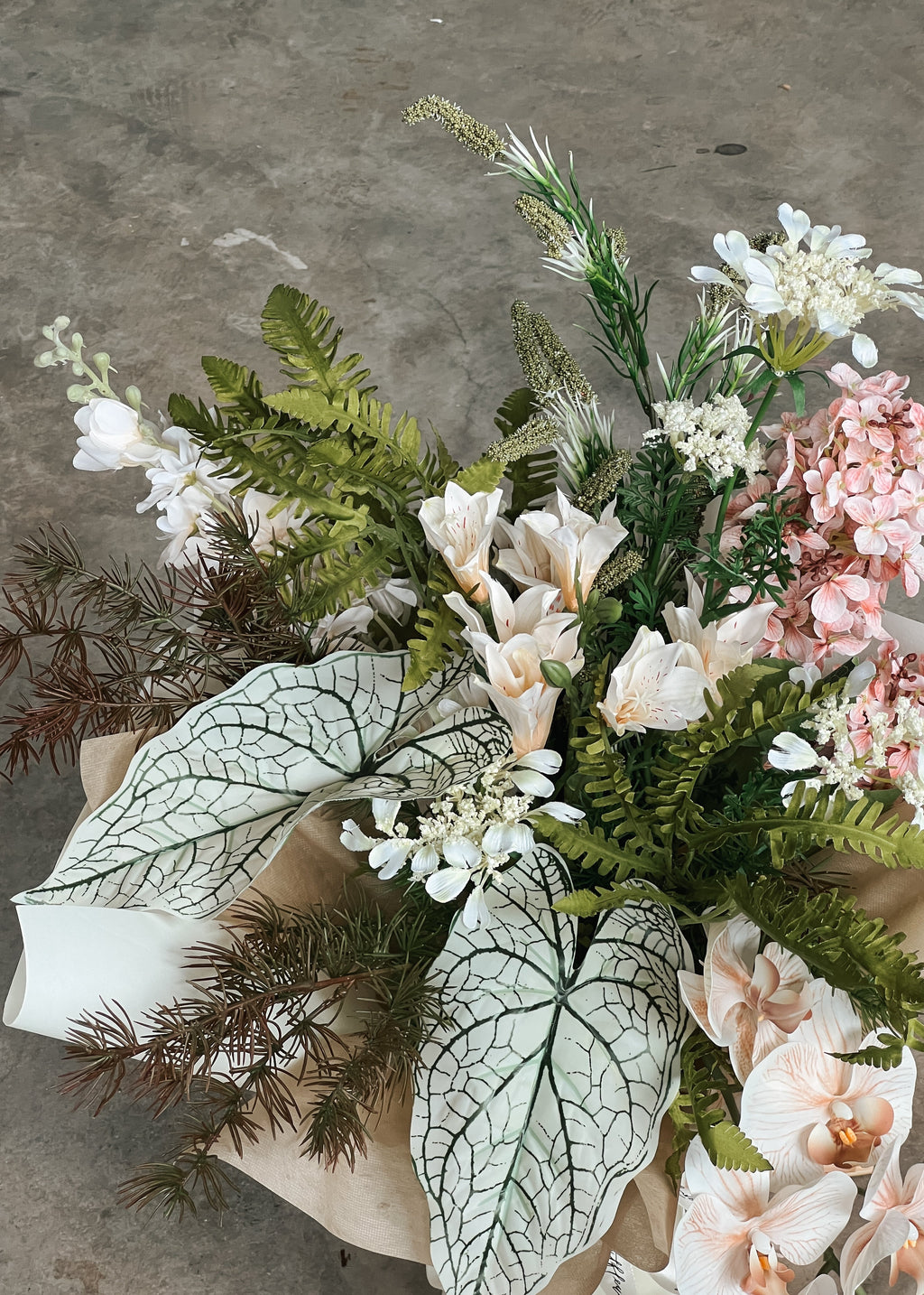 hyper realistic premium artificial flower bouquet for delivery in singapore