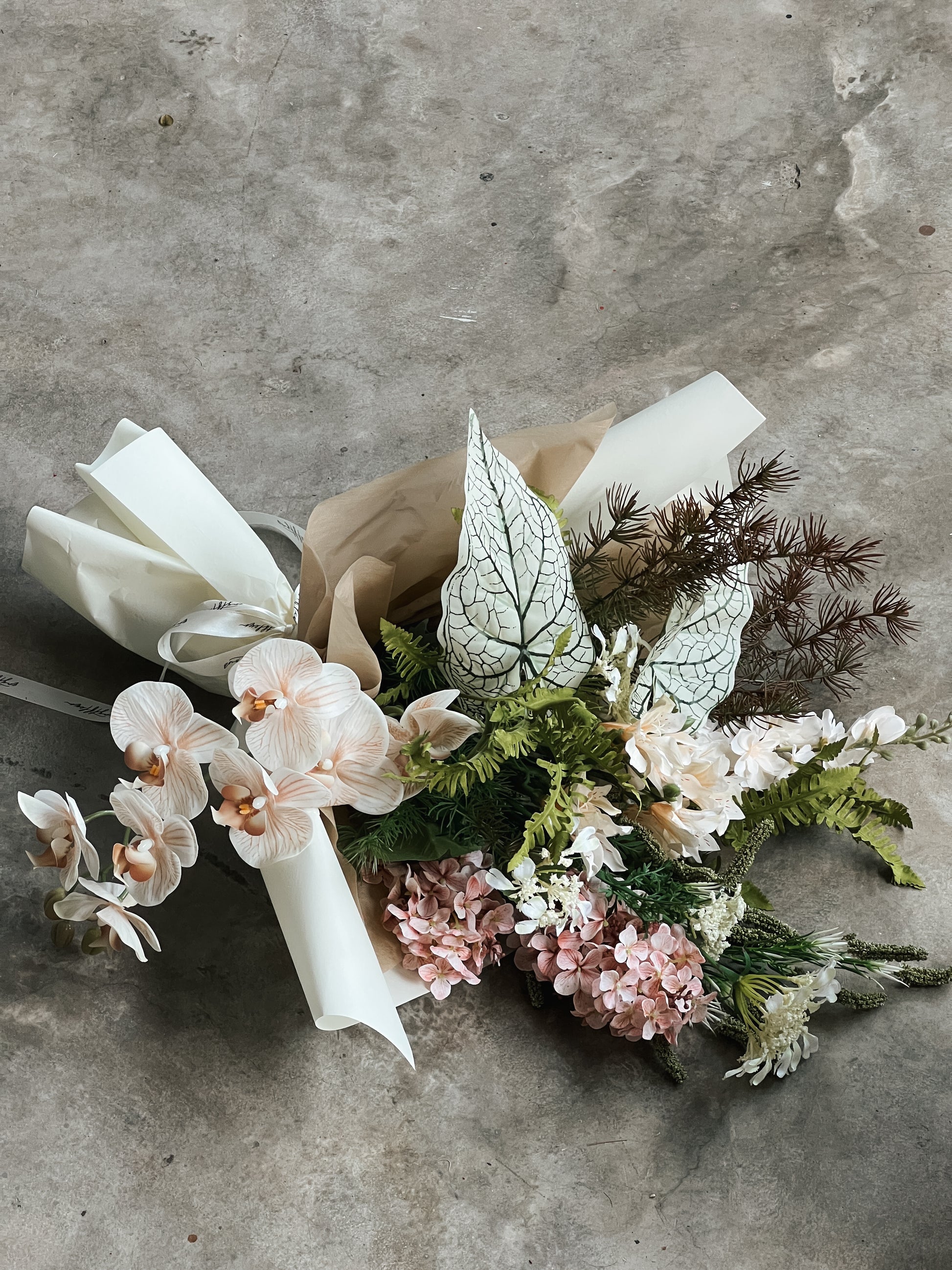 hyper realistic premium artificial flower bouquet for delivery in singapore