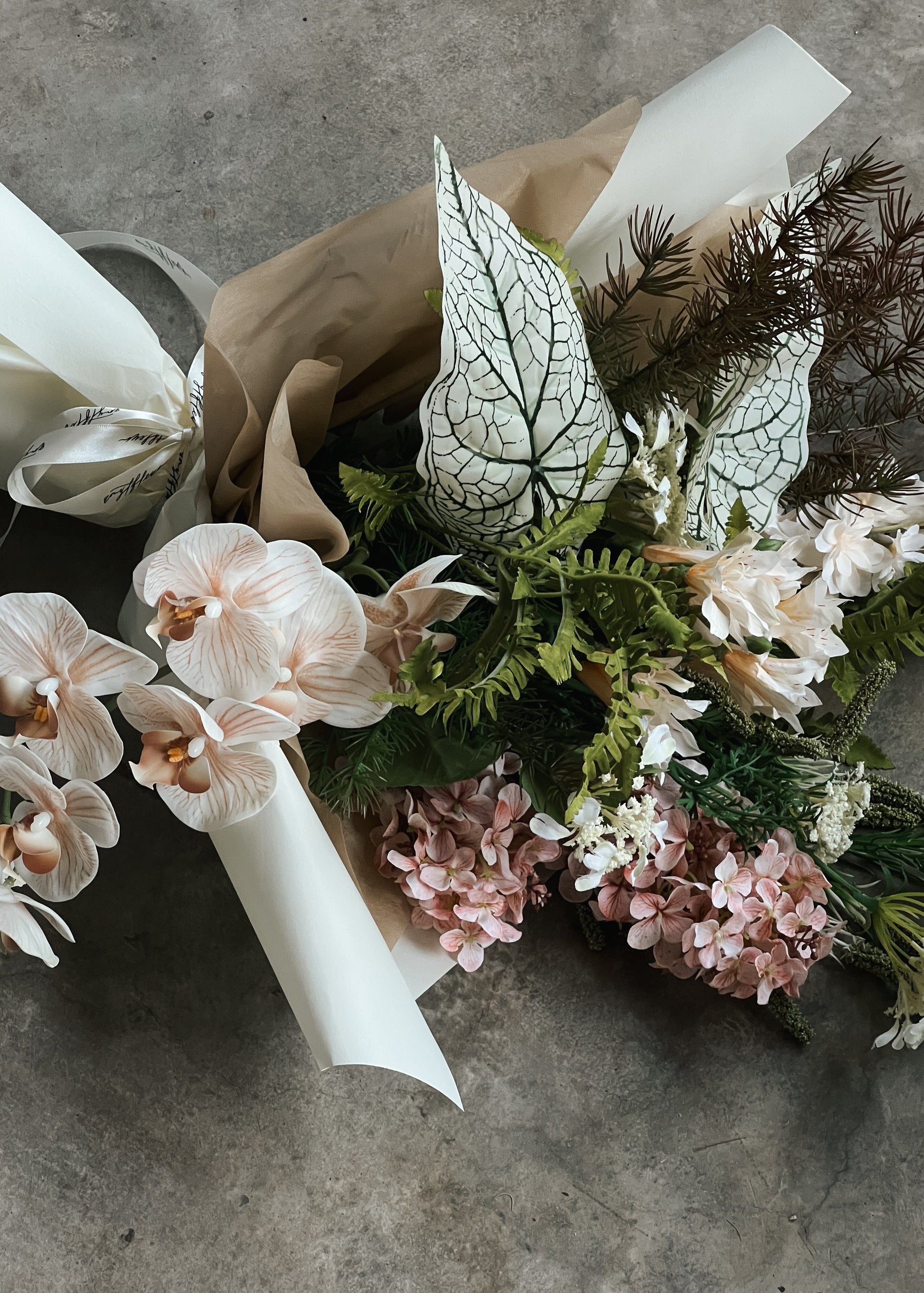 hyper realistic premium artificial flower bouquet for delivery in singapore