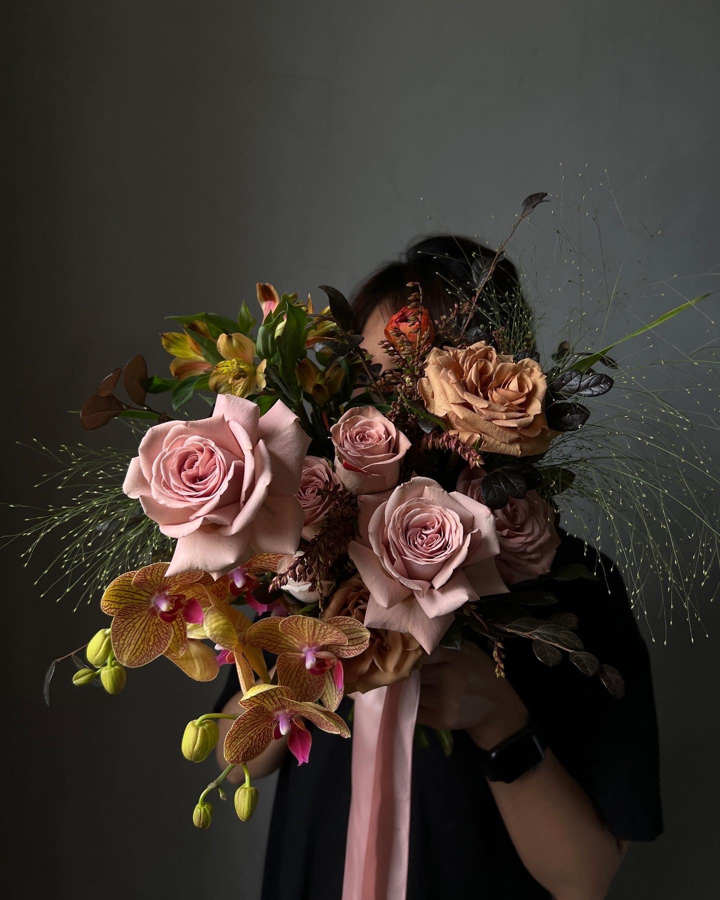 Bridal bouquet arrangement workshop (Fresh flowers)