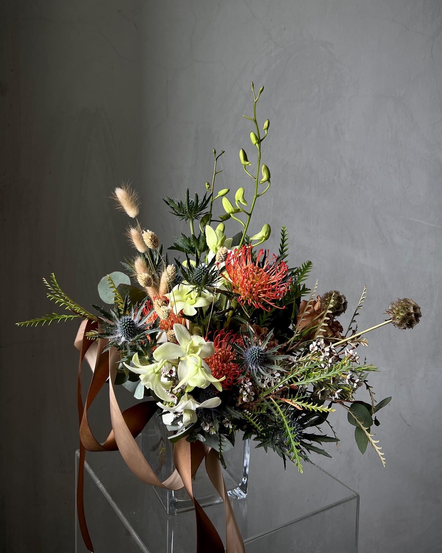 Bridal bouquet arrangement workshop (Fresh flowers)
