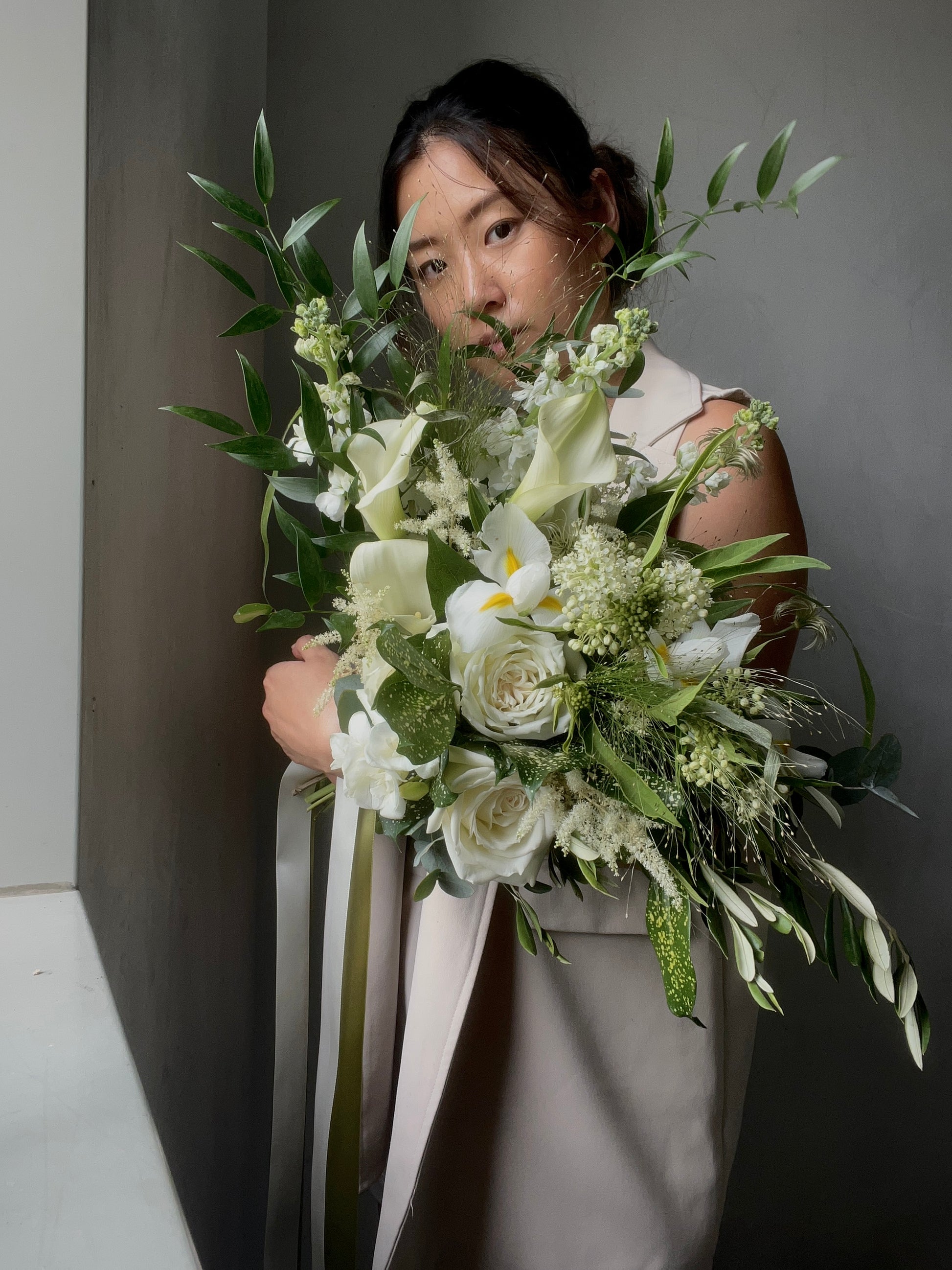Bridal bouquet arrangement workshop (Fresh flowers)